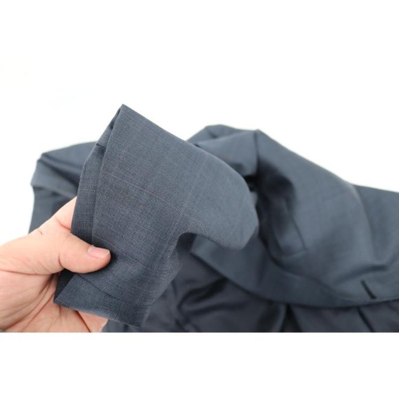 Ermenegildo Zegna sport coat Mens 42R Su Misura Trofeo‎ three button blue wool - Picture 13 of 13